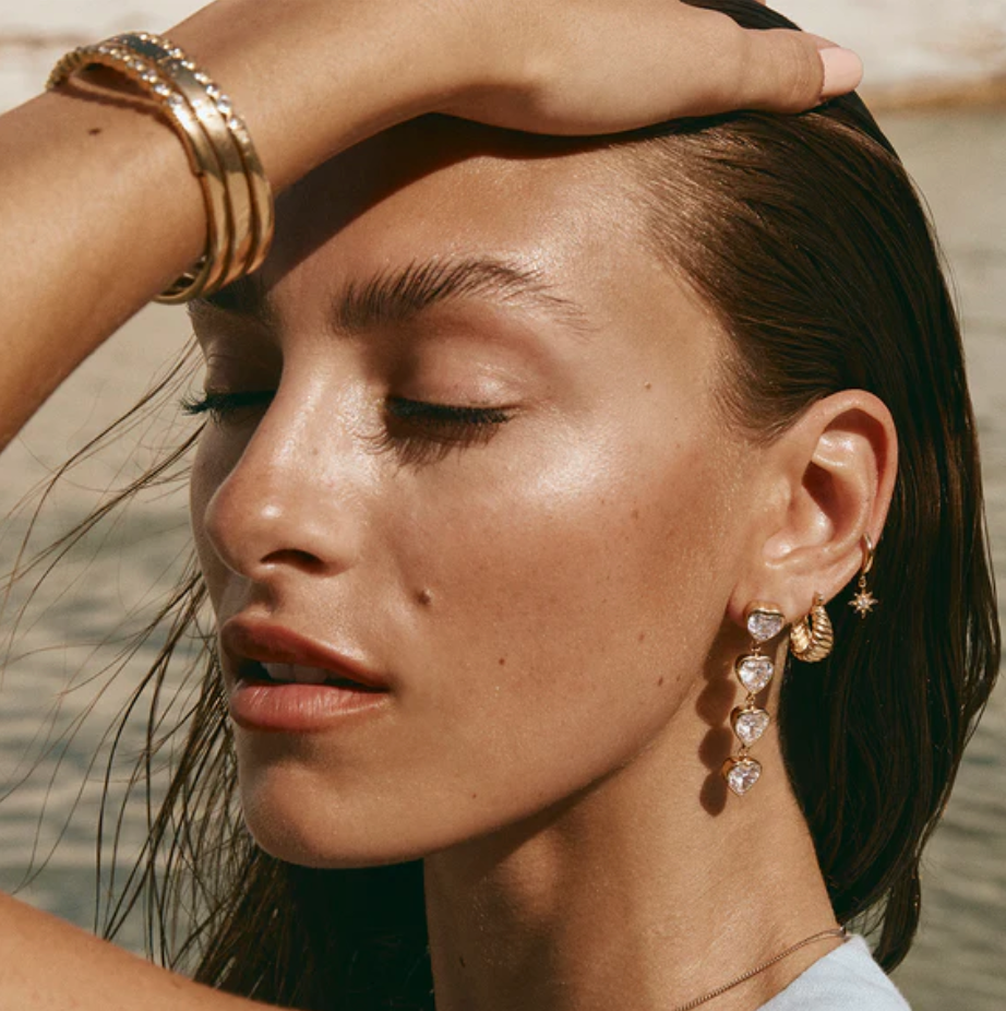 Flared Croissant Hoops