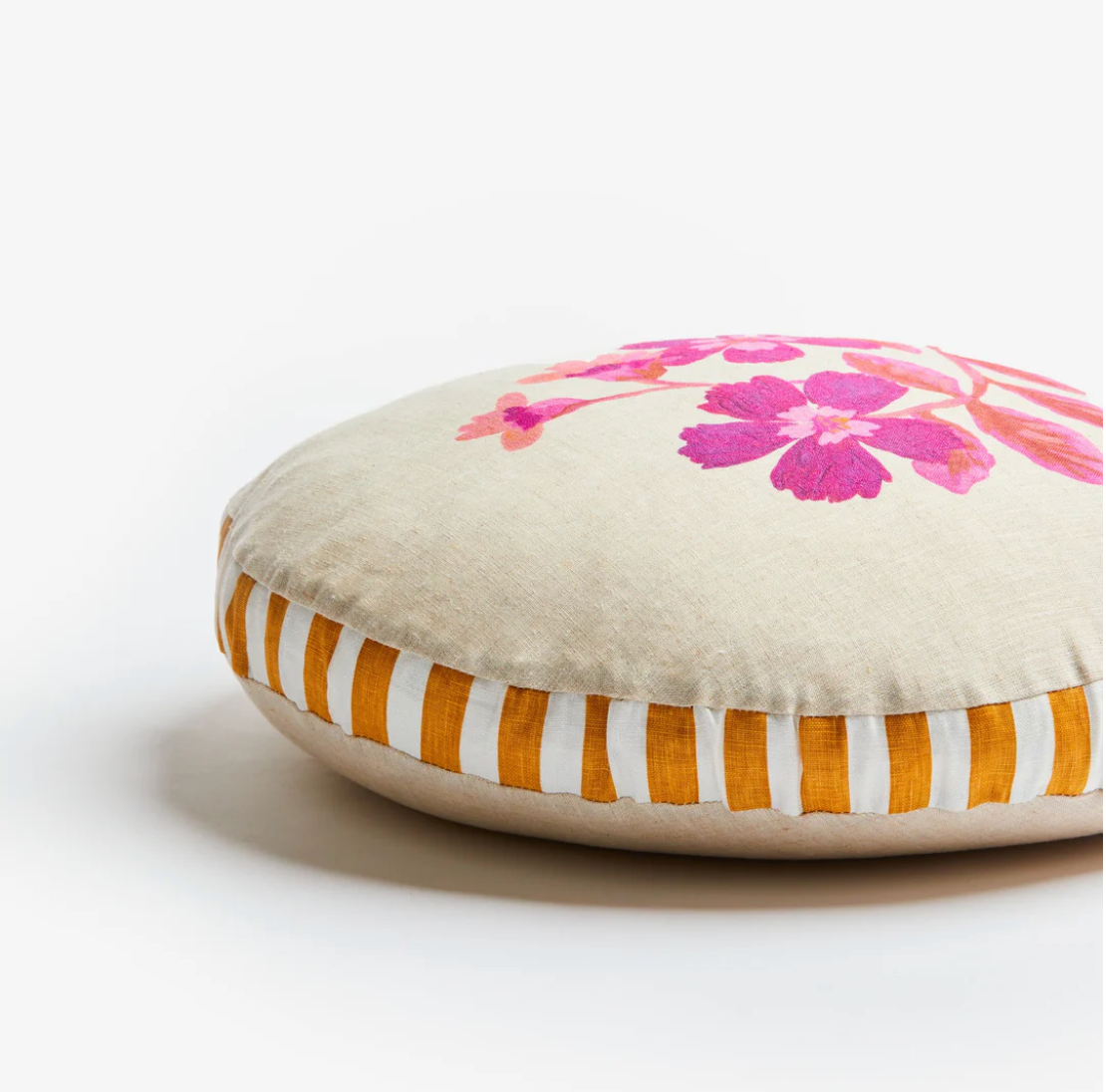Cosmo Pink Round Cushion