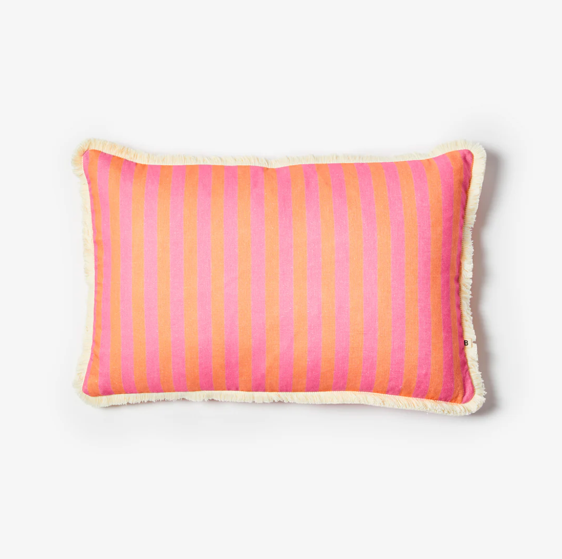 Thin Stripe Pink Cushion