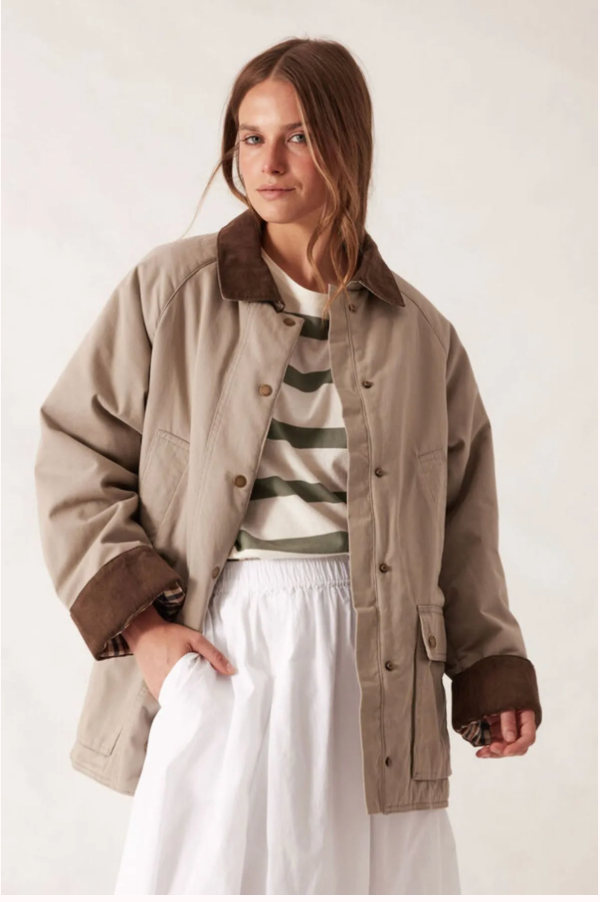 Barn Jacket Ash Green