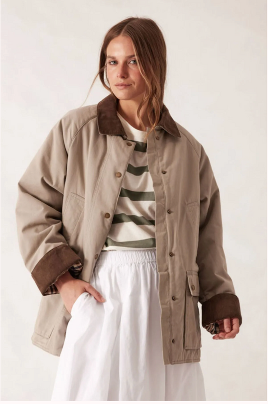 Barn Jacket Ash Green