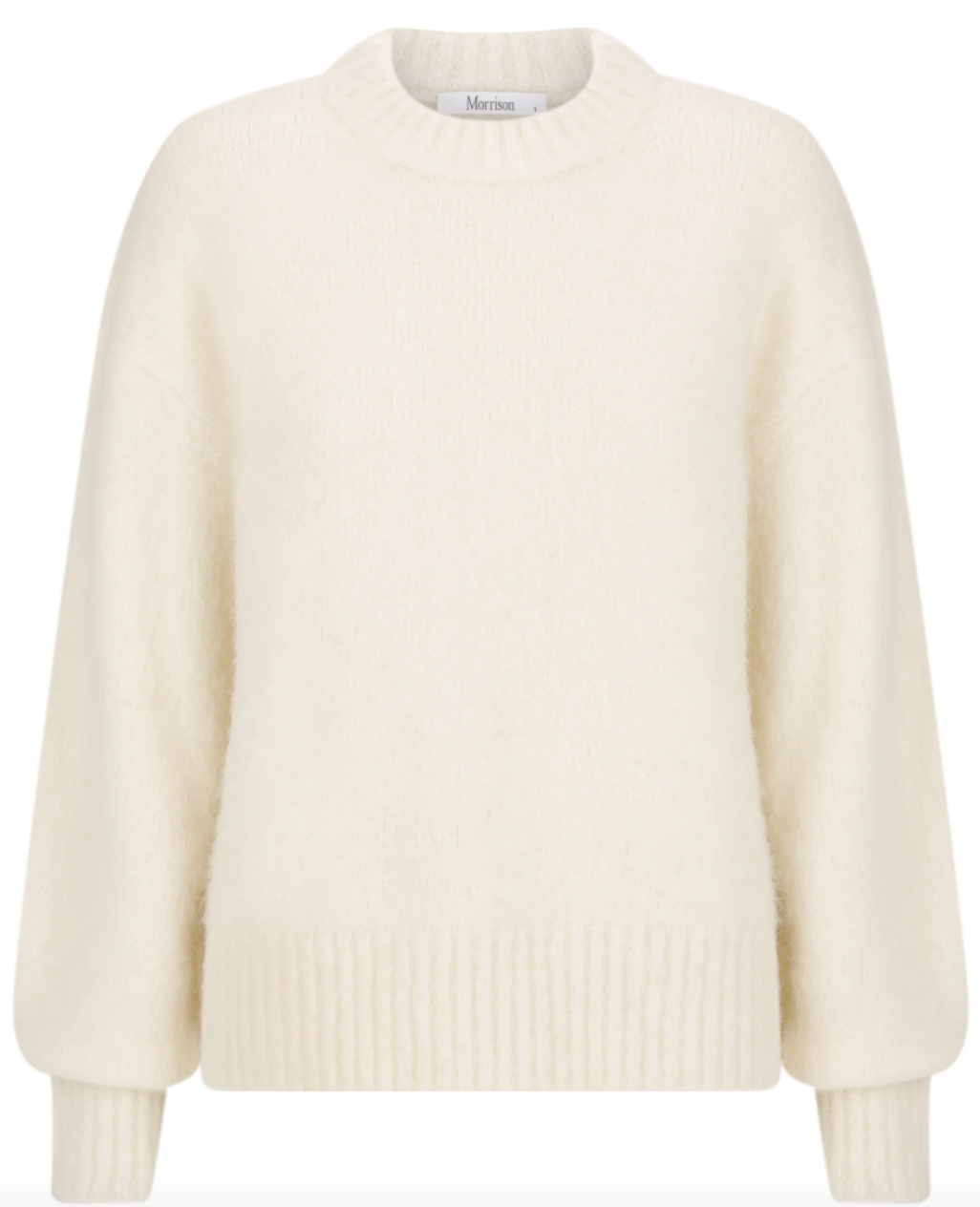 Riley Knit Pullover Cream