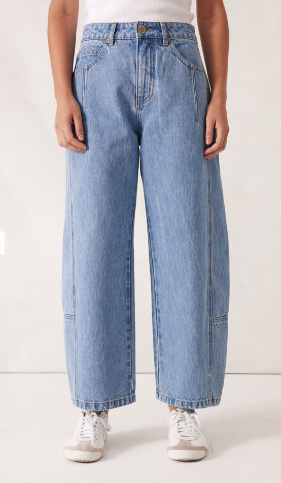 Darted Barrel Jean