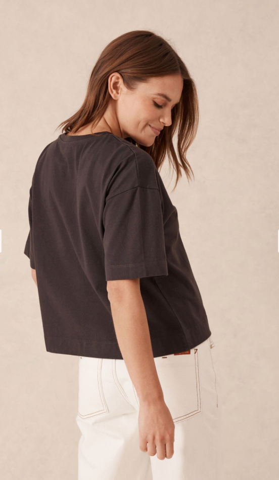 Boxy Pocket Tee Phantom