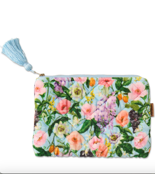 Spring In The Air Velvet Cosmetics Purse