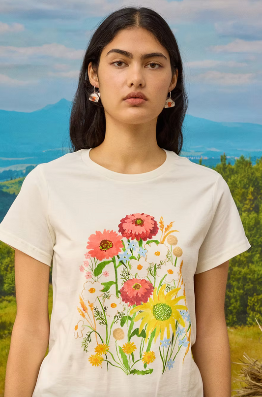 Flowers at the Gate Tee Shirt