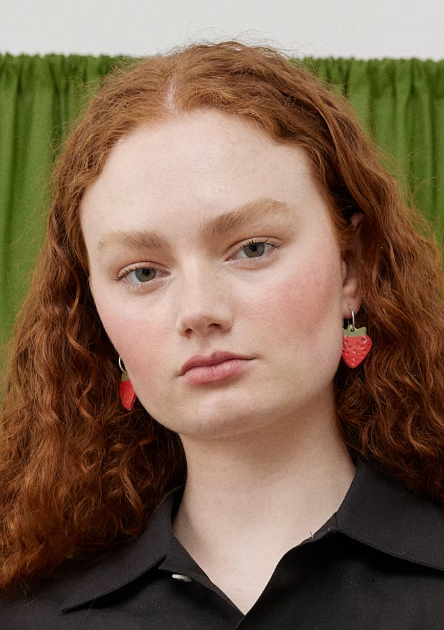 Strawberry mini hoops