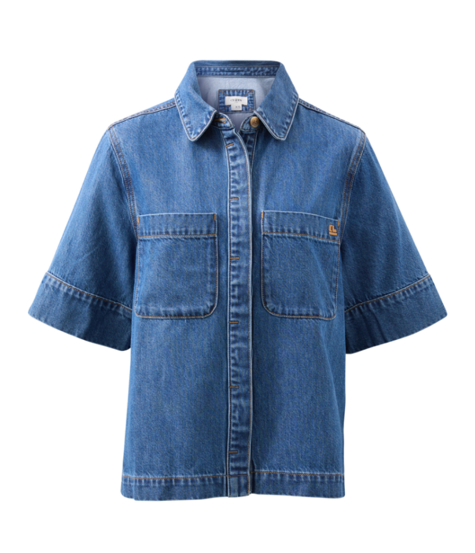 Not Short Sleeve Shirt Fresh Indigo