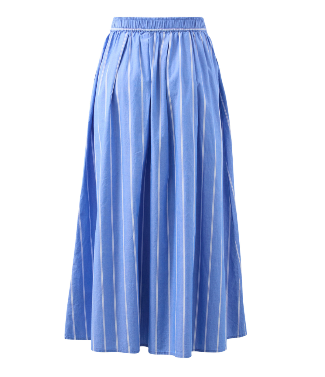 Florence Maxi Skirt Blue White Stripe