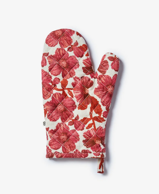 Leon Cerise Oven Mitt