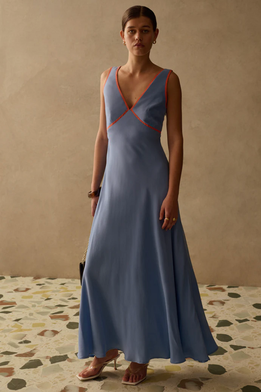 The Madeleine Dress - Pacific