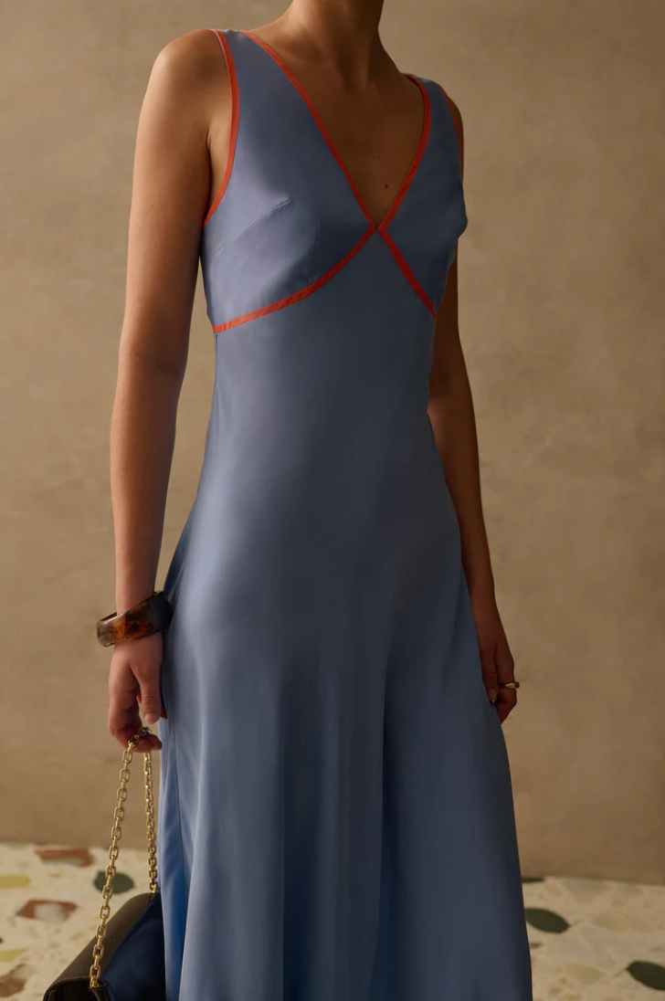 The Madeleine Dress - Pacific