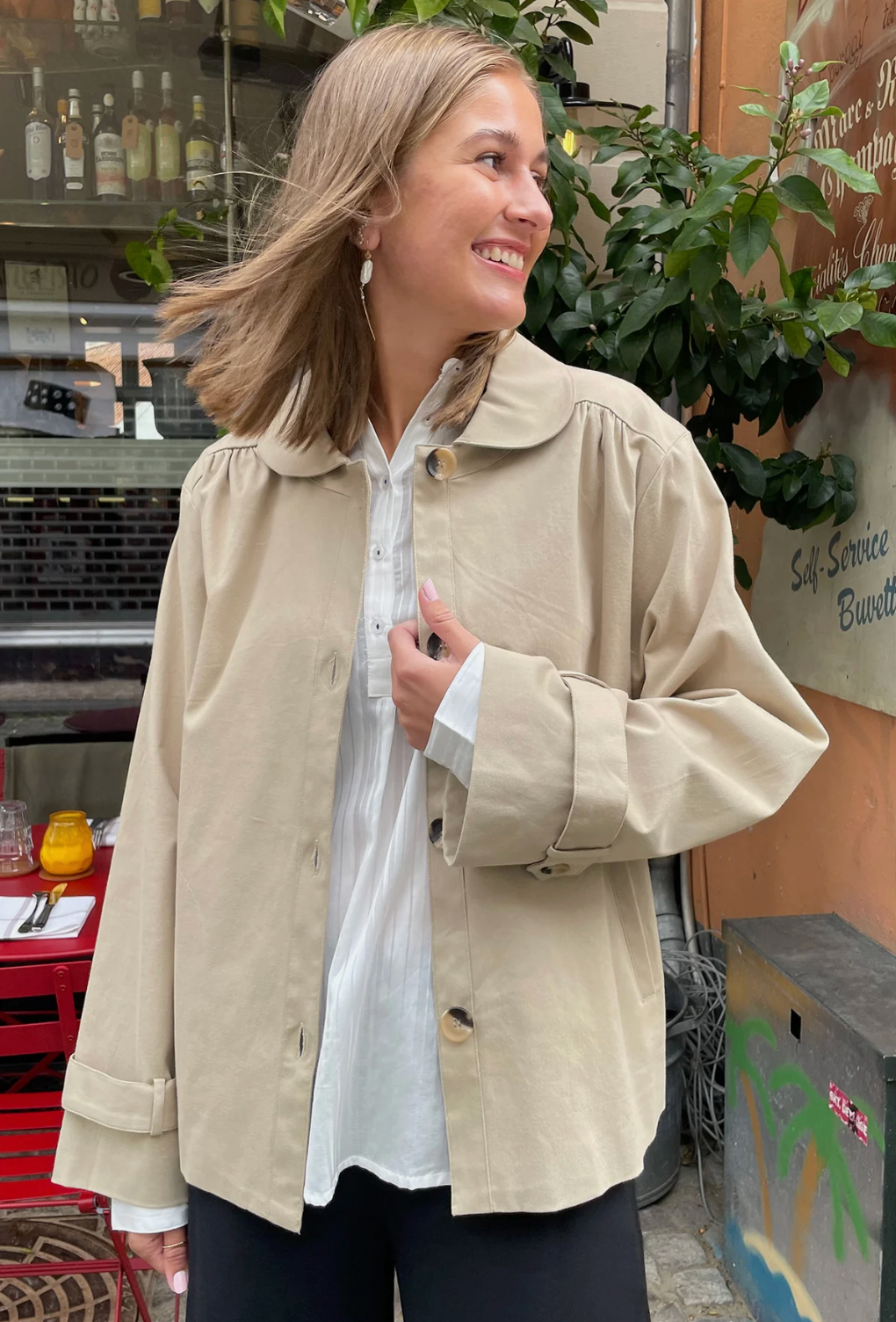 Violall Jacket - Acru