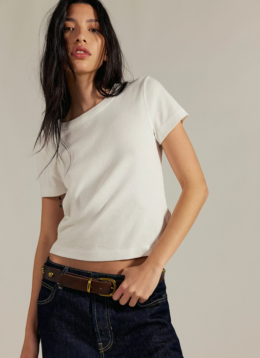 WTF Atlas Crew Tee- Clean Ivory