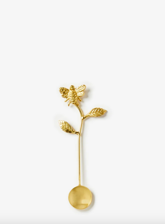 Brushed Brass Teaspoon