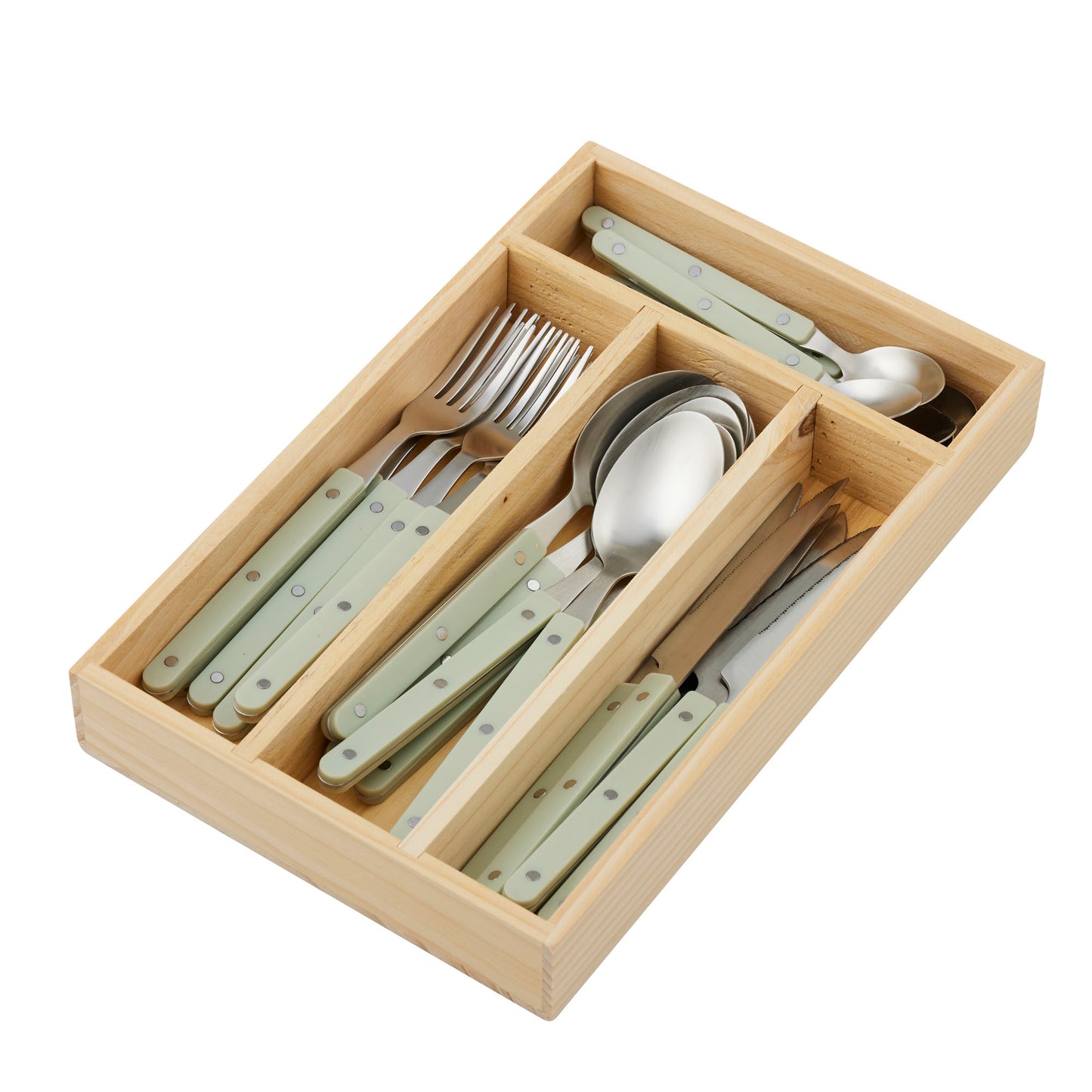 Remi 24pc Stainless Steel Cutlery Set