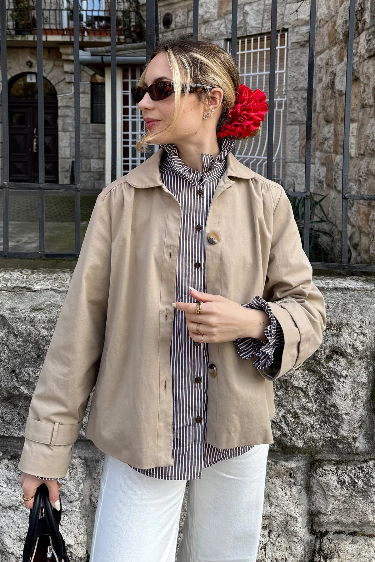 Violall Jacket - Acru