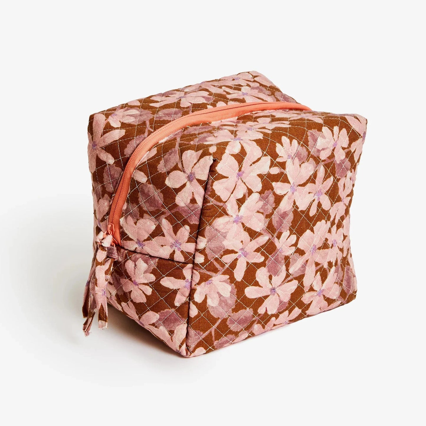 Violet Tan Large Toiletry Bag