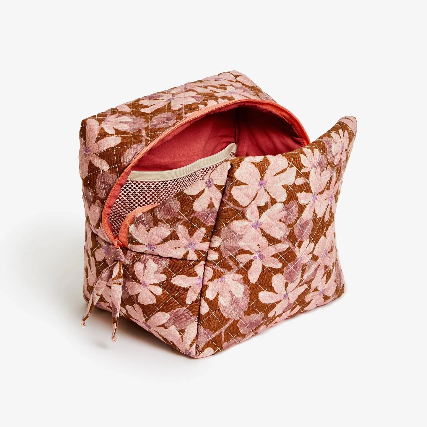 Violet Tan Large Toiletry Bag