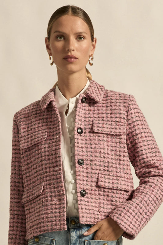 Adjoin Jacket Rose Boucle