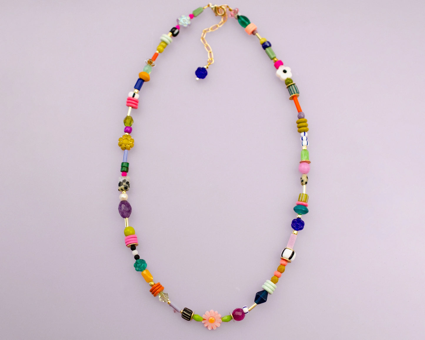 Beaded Colourful Friendship Necklace