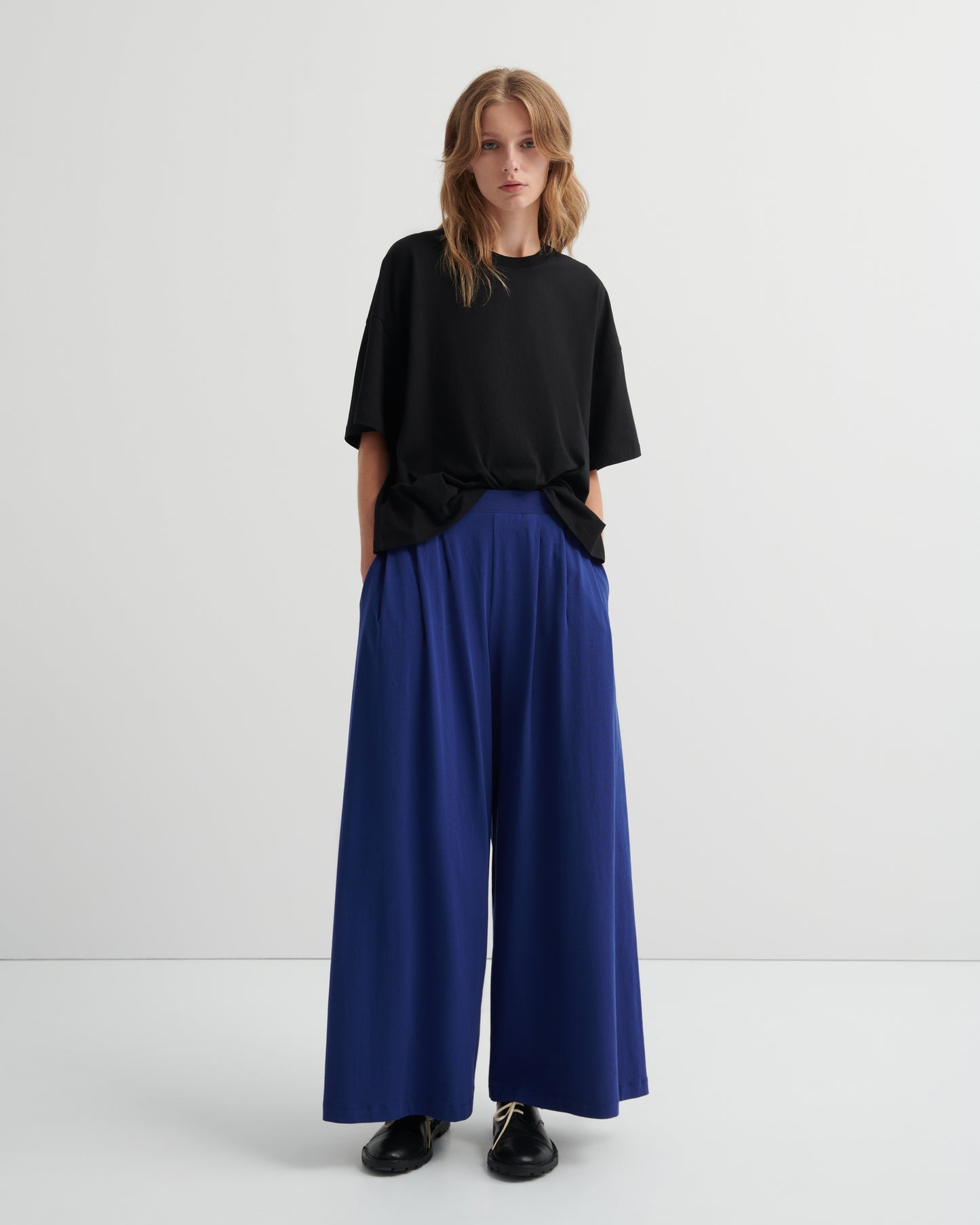 Drape Pant Factory Blue