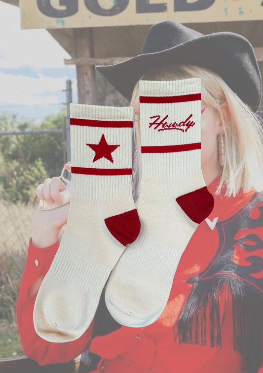 Far Mer Howdy Socks