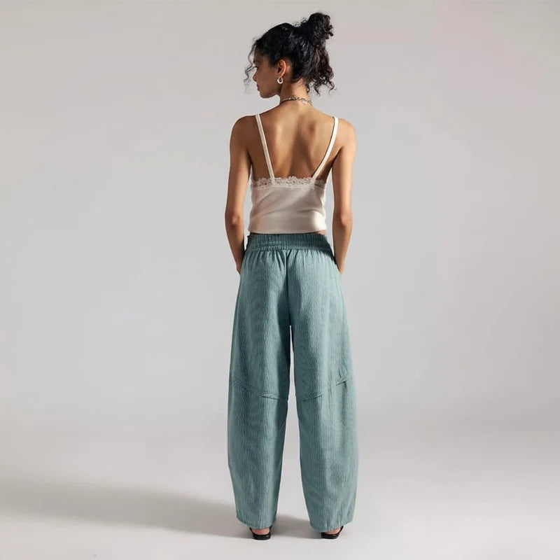 Something Good Pants Blue Trellis-Nilla