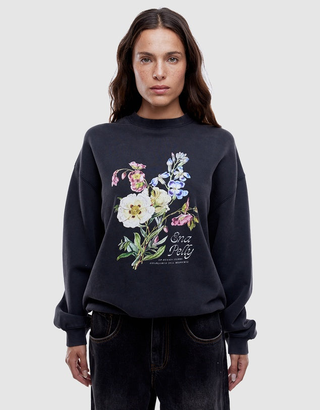Vintage Bouquet Flower Sweatshirt