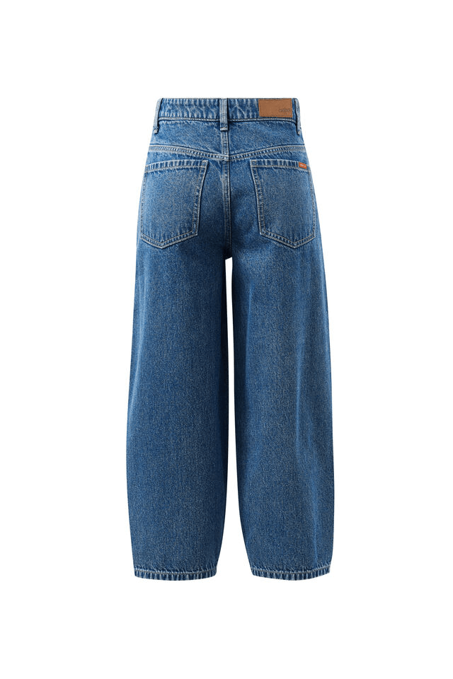 Maggie Tapered Barrel Jean - Fresh  Indigo