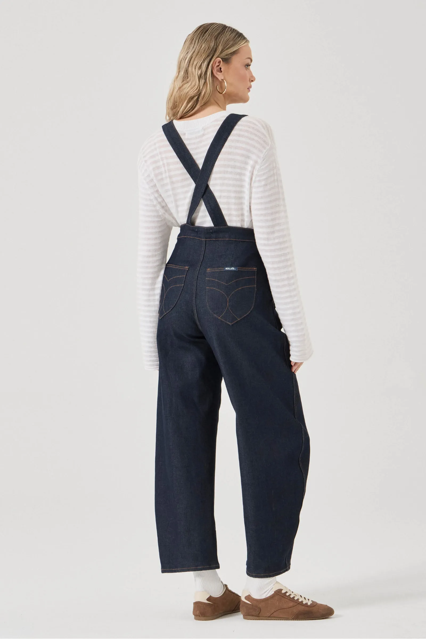 Barrel Overalls - Madame Indigo
