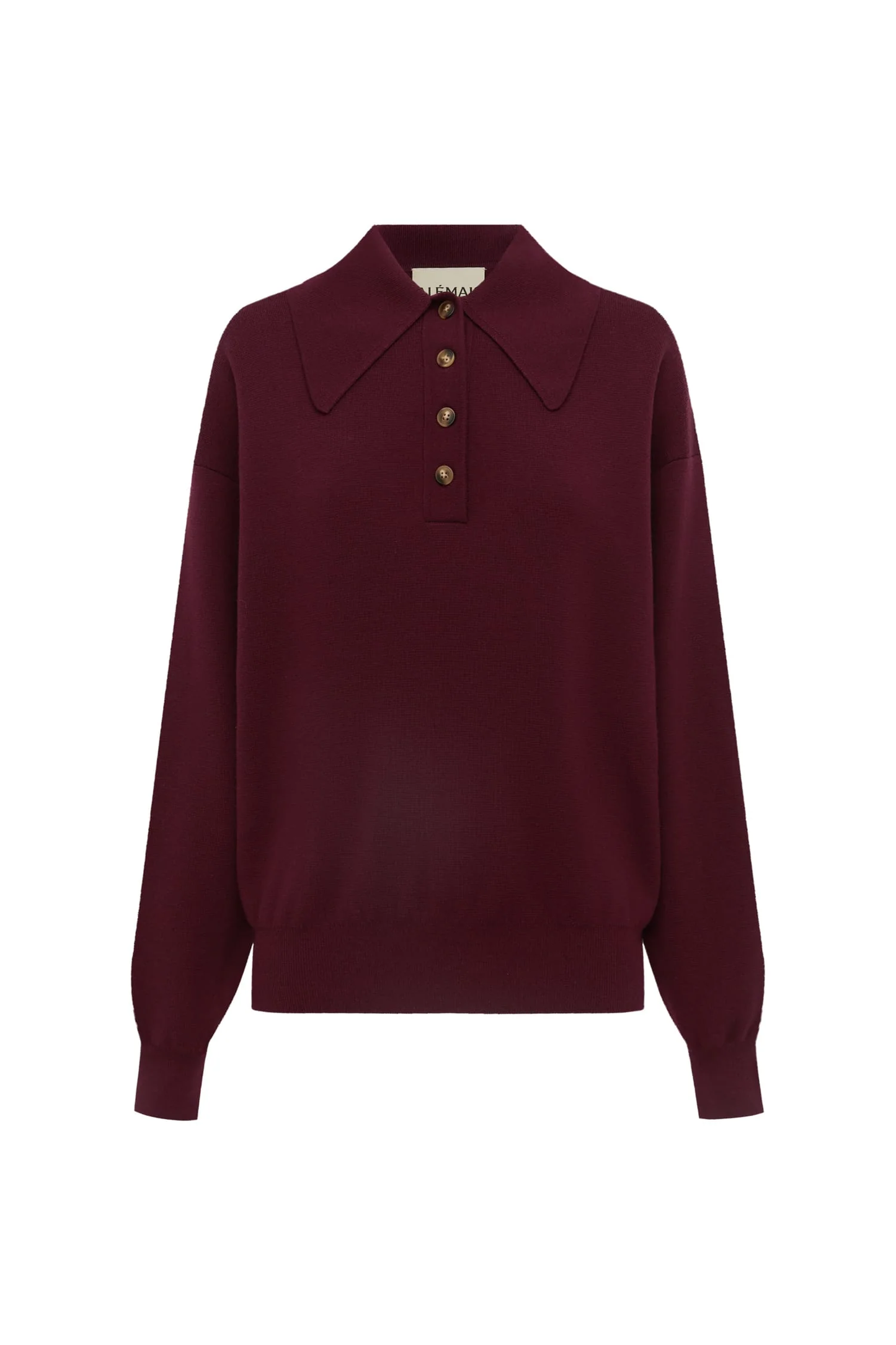 Claudia Plum Knit Polo