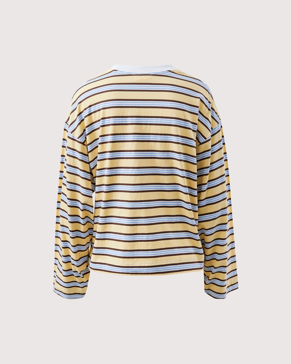 Beau Long Sleeve Slouchy Tee New Butter Brunette