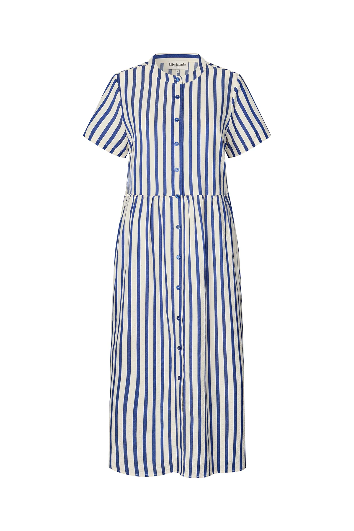 Maxi Dress- Blue Stripe