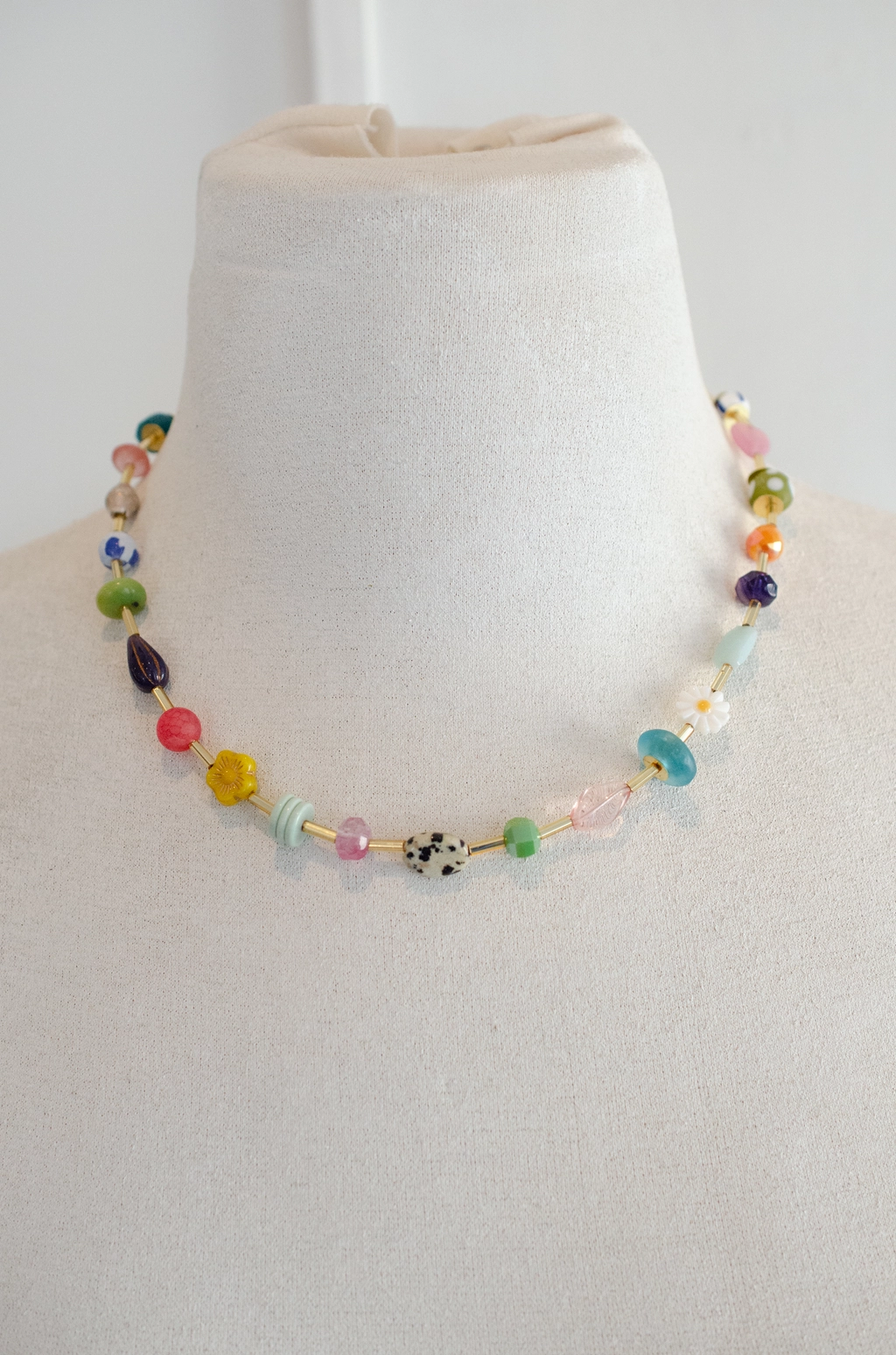Colourful Beaded Eclectic Necklace