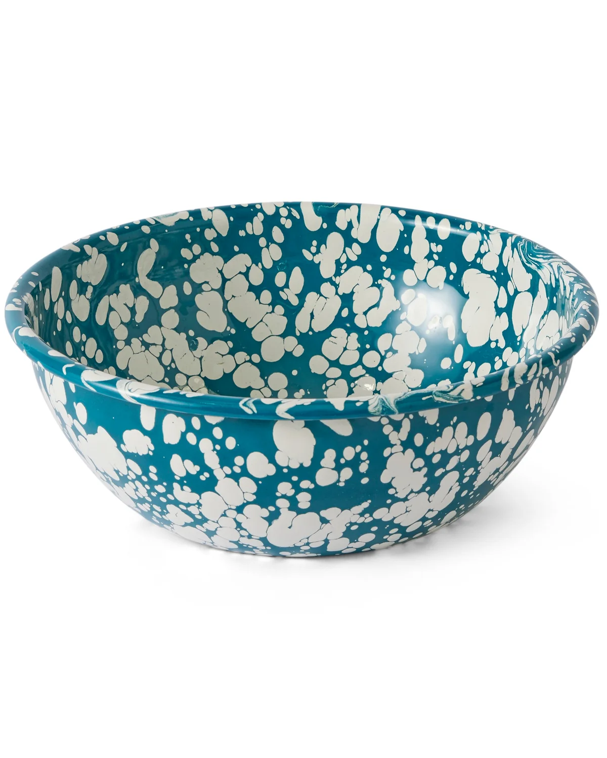 Enamel Salad Bowl - Milos Blue