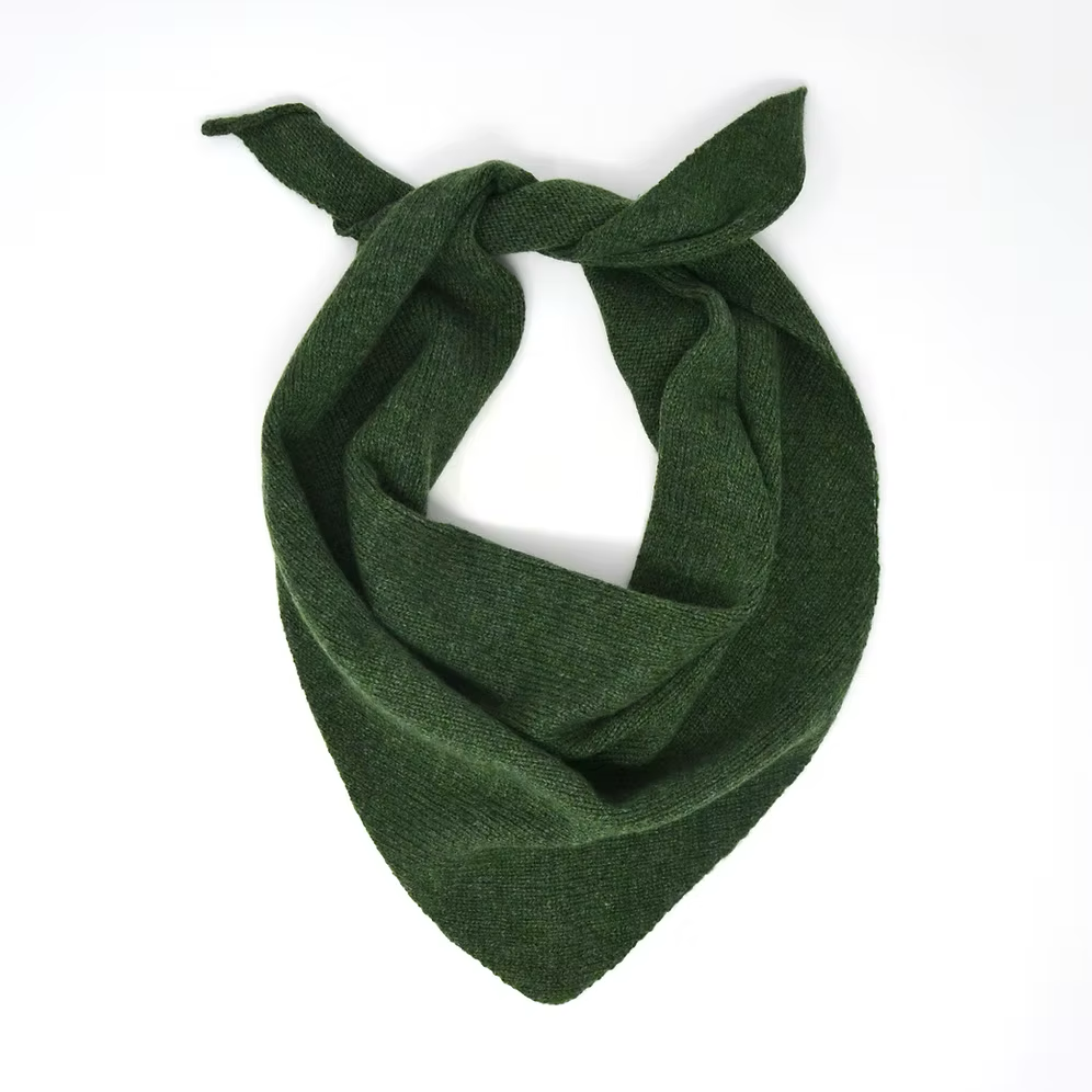 Moss Green Neckerchief