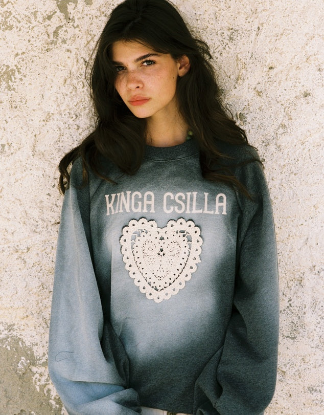 Day Hearts Med Jumper