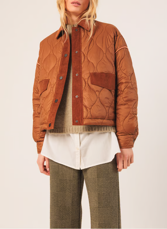 Retro Quilted Biker Jacket