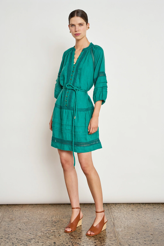 Jostle Dress Cedar