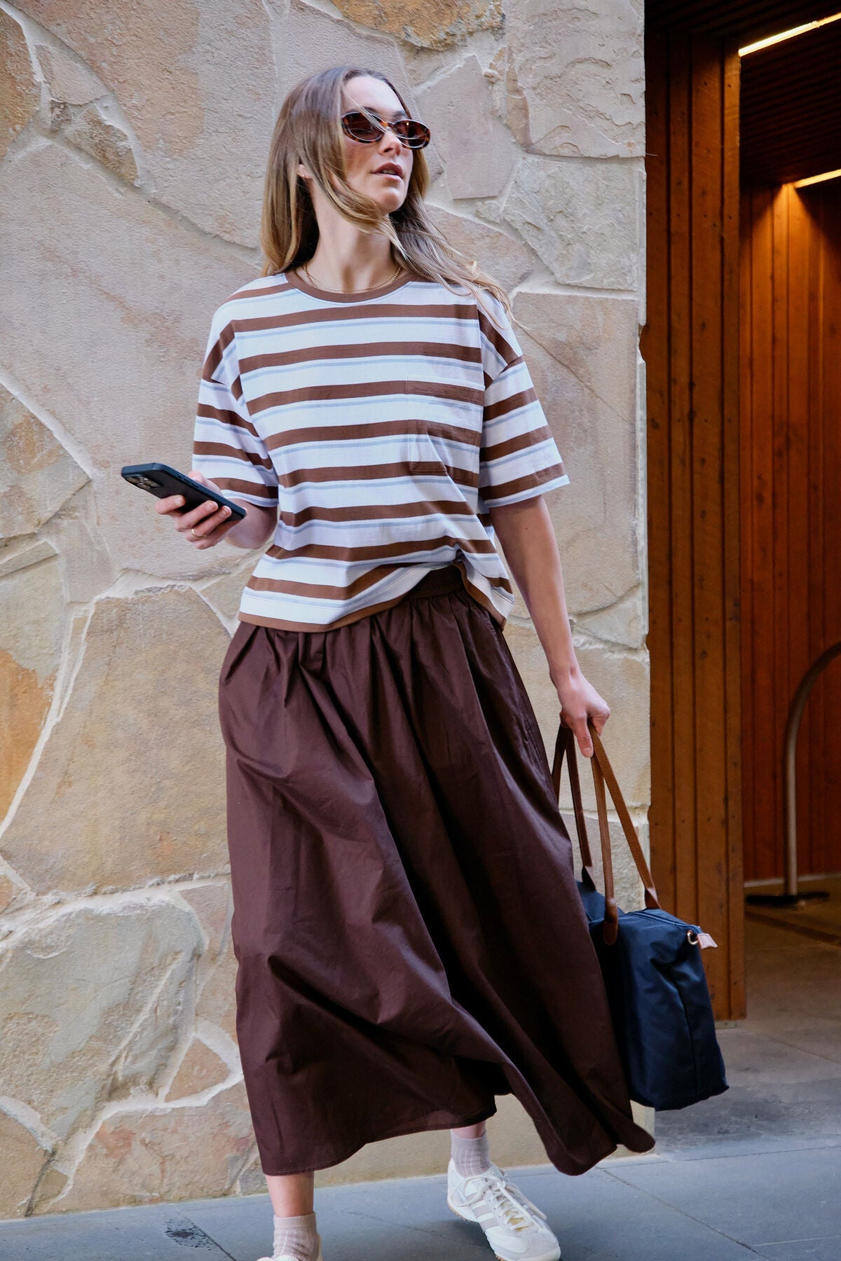 Florence Maxi Skirt Chocolate