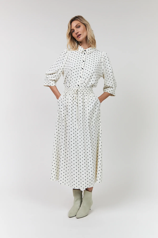 Akanell Maxi Skirt - Dot Print