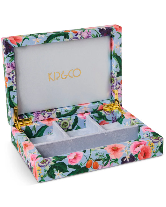 Spring In The Air Velvet Jewellery Box- Small