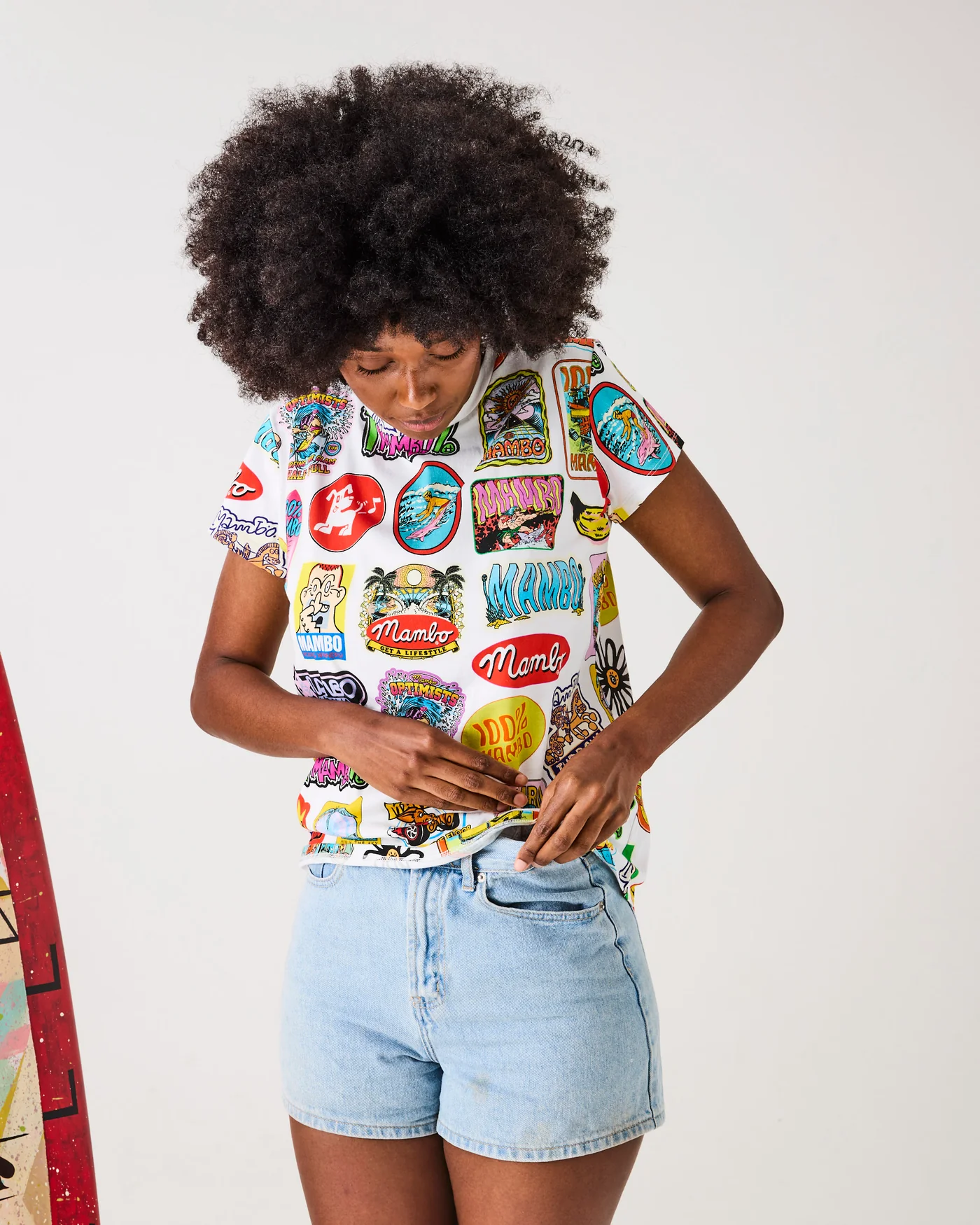 Kip&Co X Mambo Sticker Club T-shirt