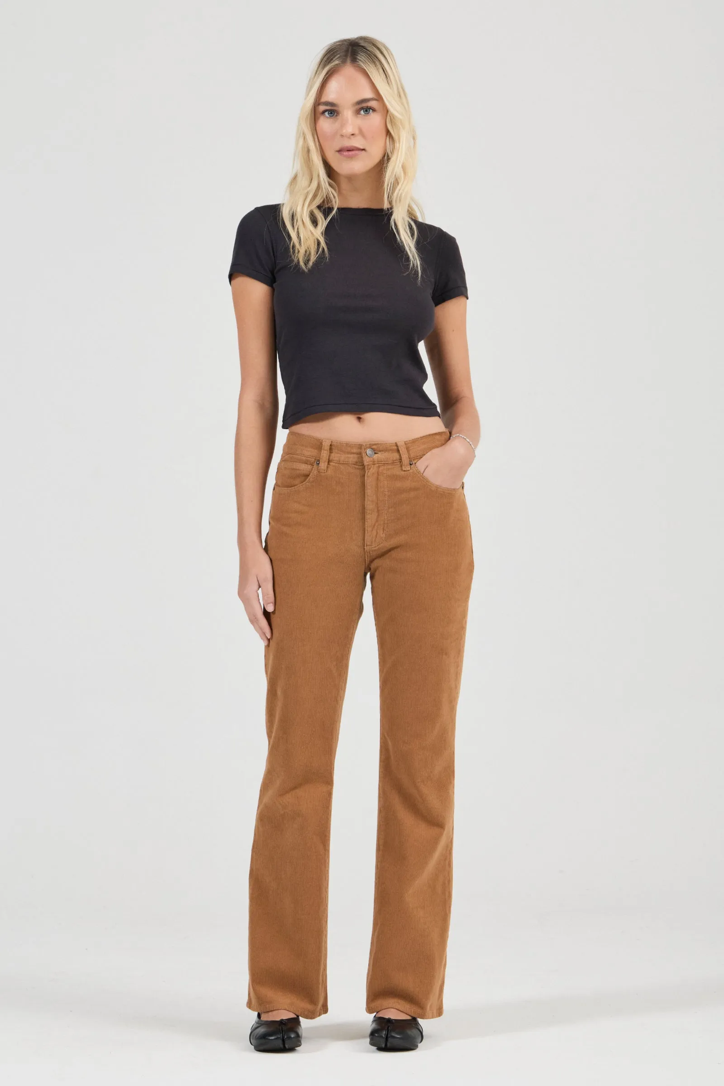 Midtown Boot Jean - Caramel Cord