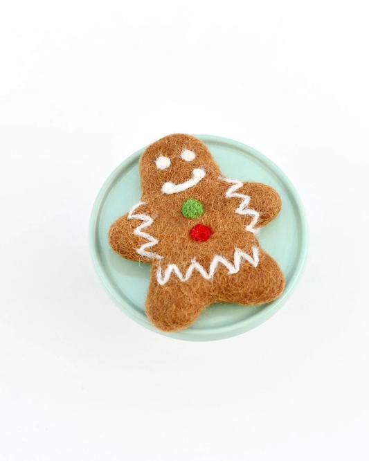 Felt Gingerbread man Cookie