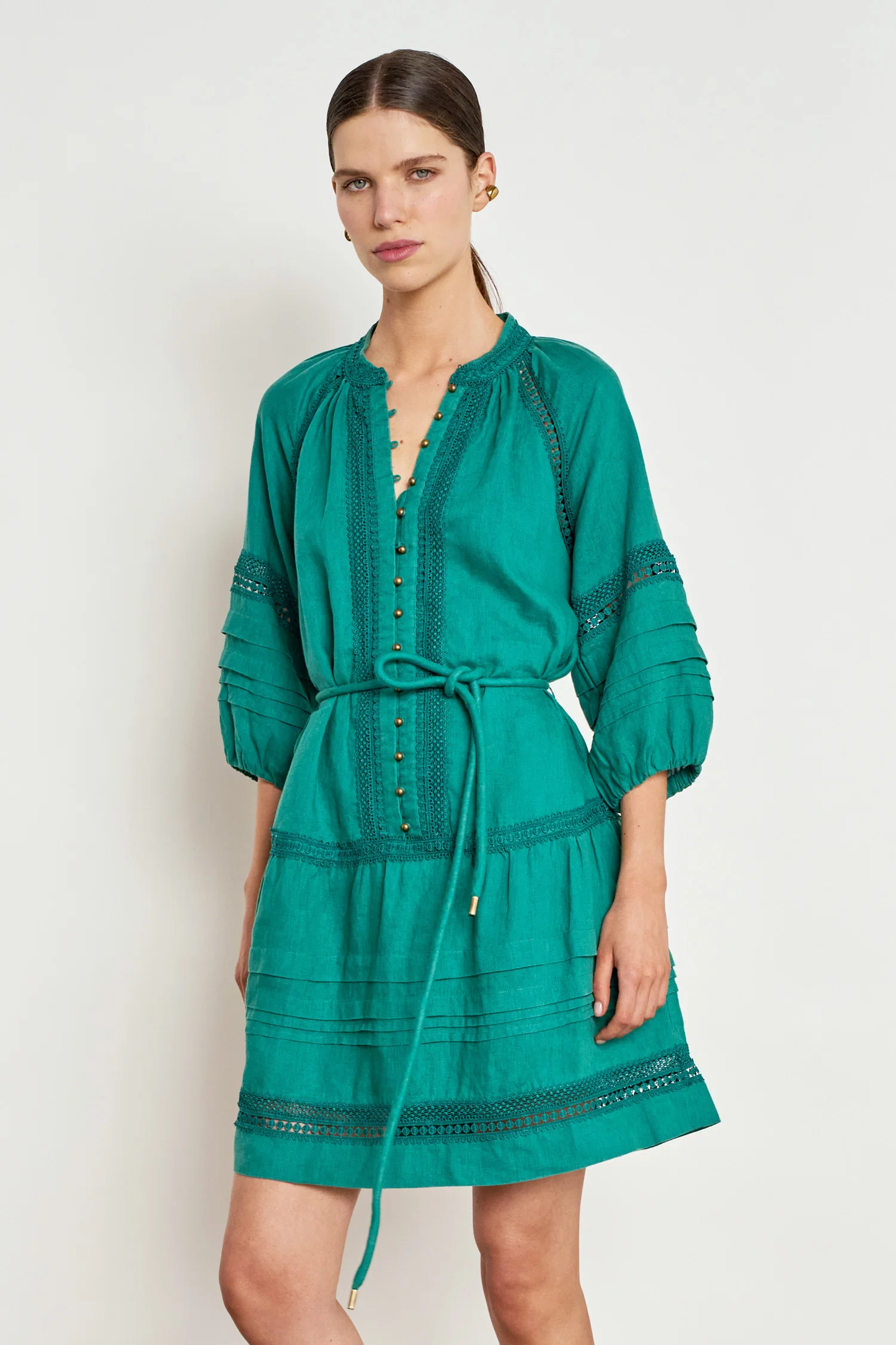 Jostle Dress Cedar