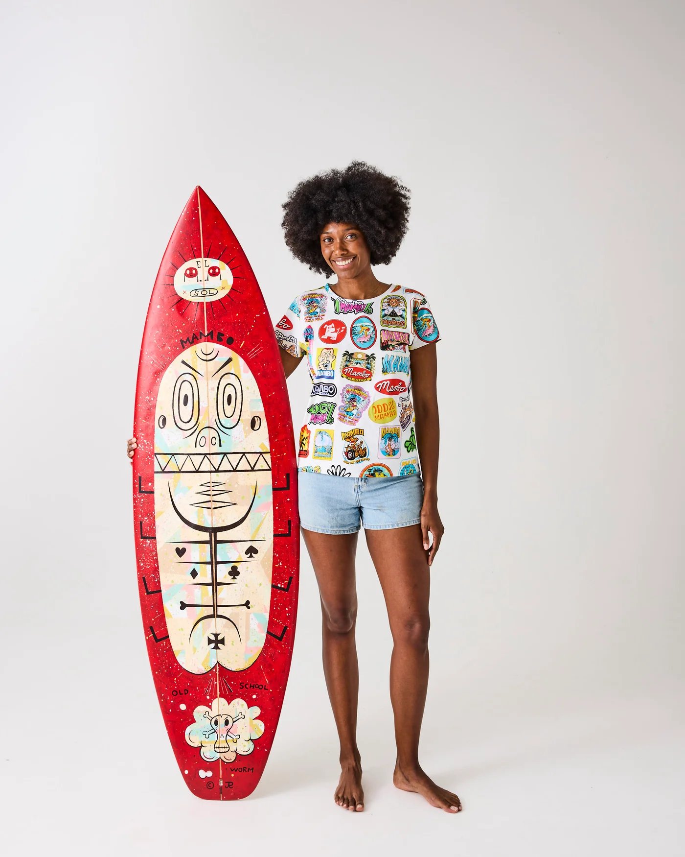 Kip&Co X Mambo Sticker Club T-shirt