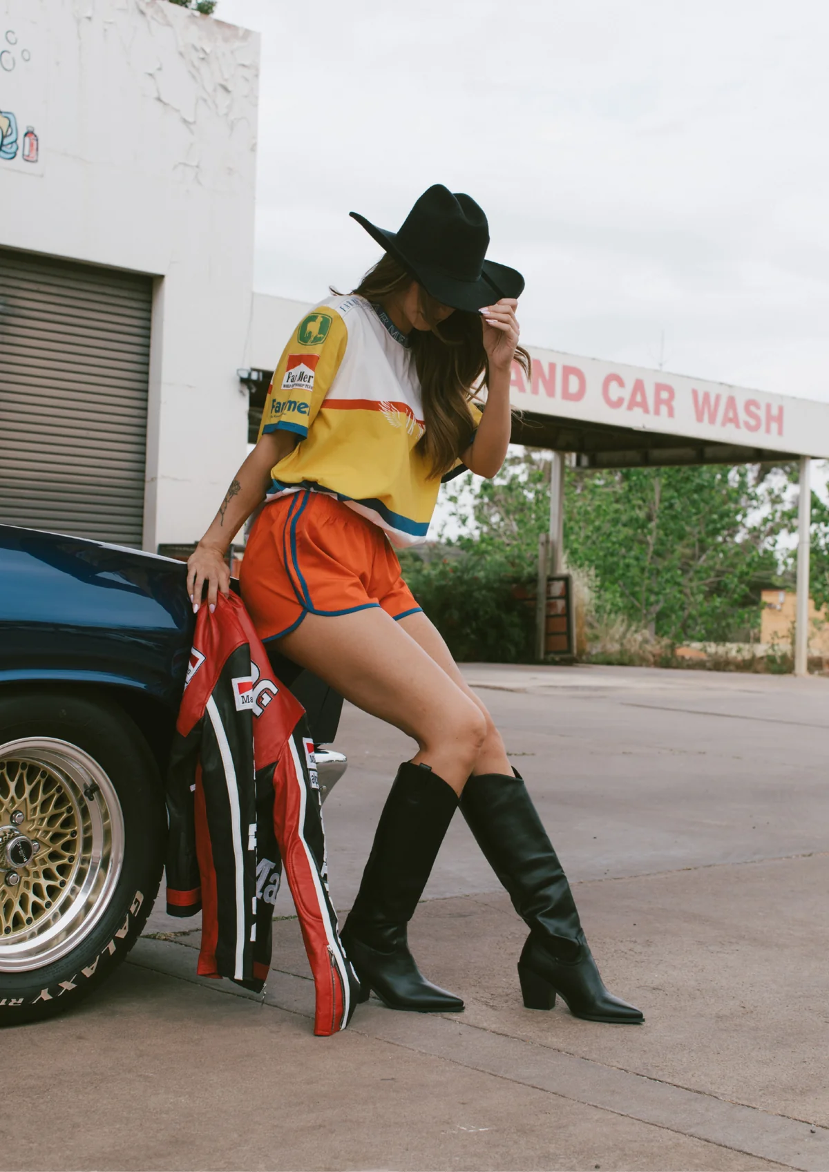Howdy Retro Runner Red Shorts