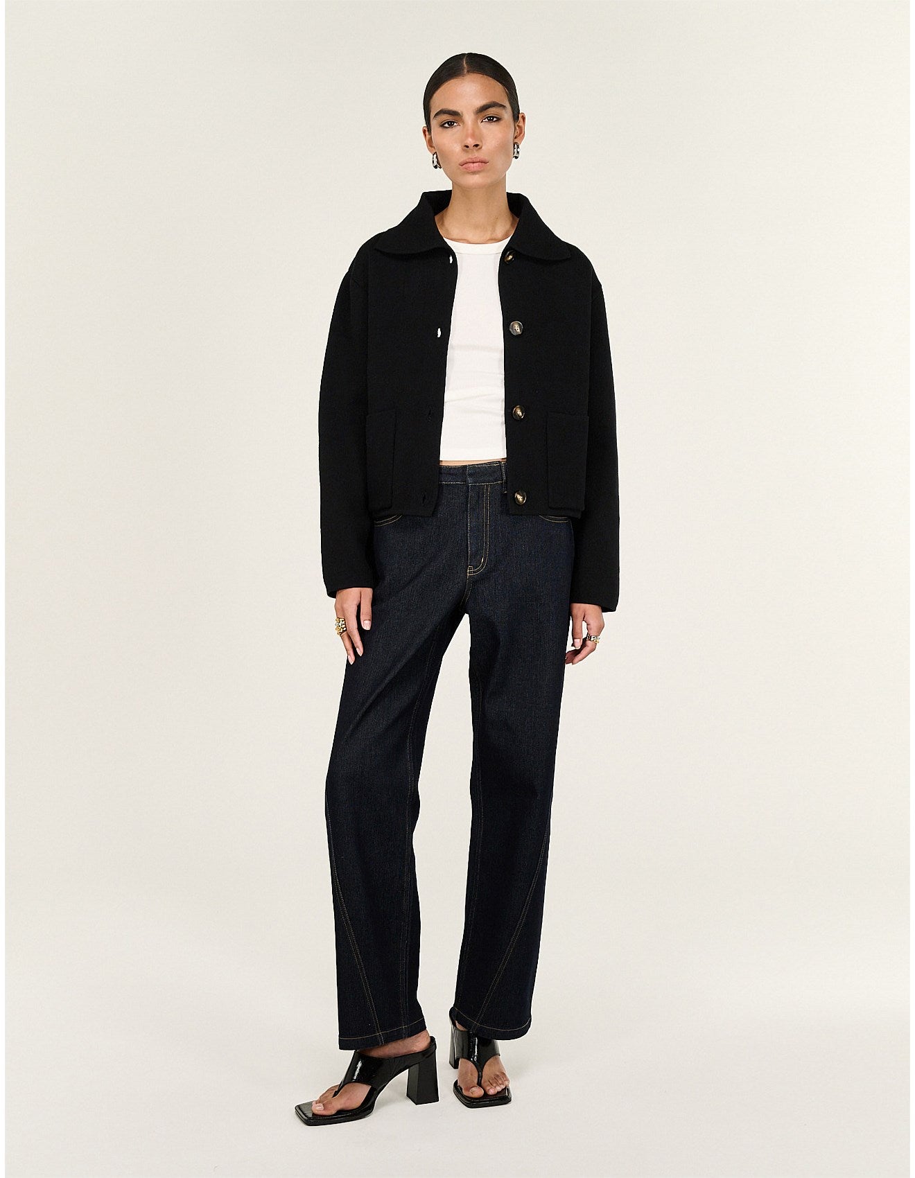 Aura Knit Barn Jacket